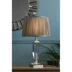 Carson Crystal Table Lamp Base In Polished Nickel Finish 37 cm LA3582661-Q