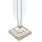 Carson Crystal Table Lamp Base In Polished Nickel Finish 37 cm LA3582661-Q