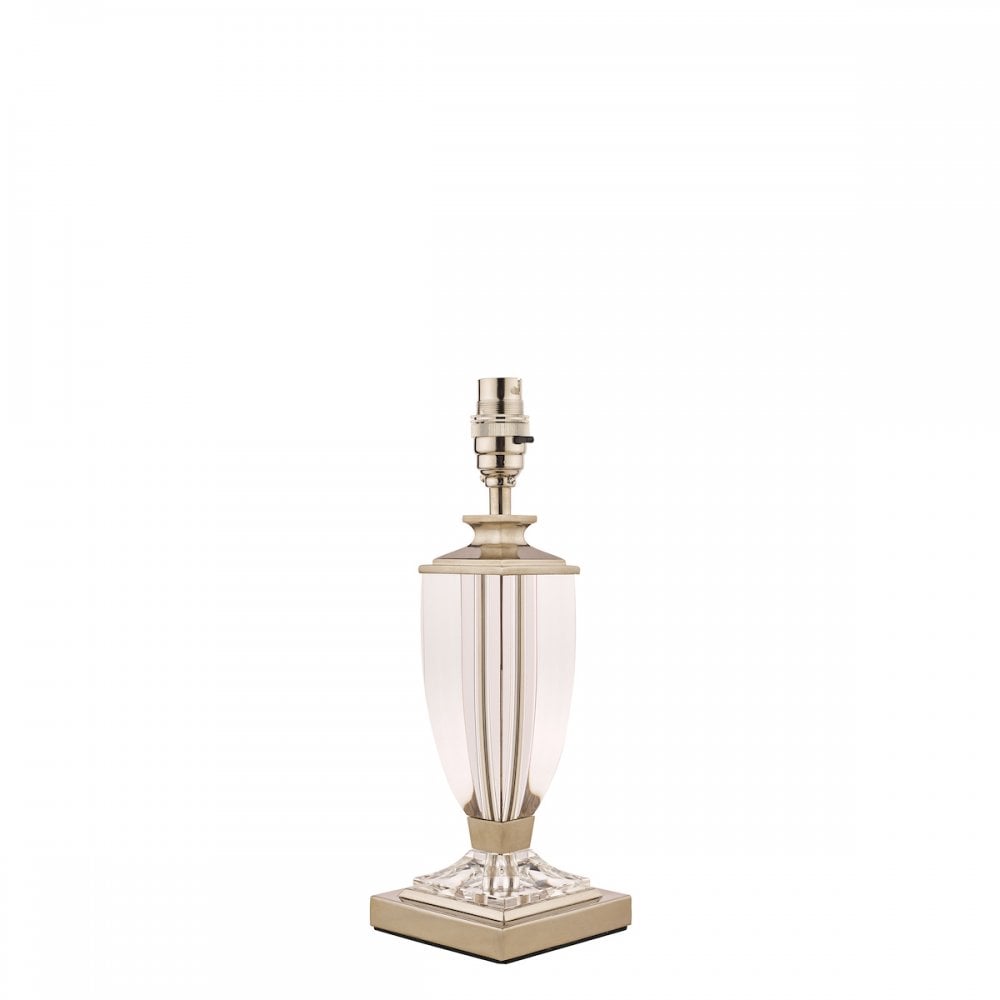 Carson Crystal Table Lamp Base In Polished Nickel Finish 30 cm LA3688772-Q