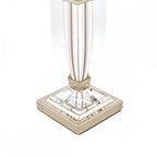 Carson Crystal Table Lamp Base In Polished Nickel Finish 30 cm LA3688772-Q