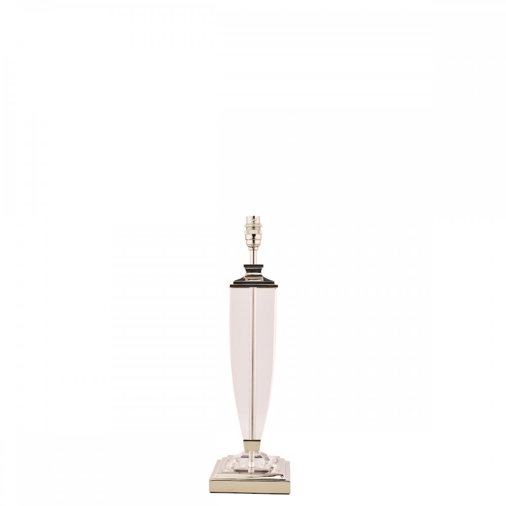 Carson Crystal Table Lamp Base In Polished Nickel Finish 47 cm LA3627557-Q