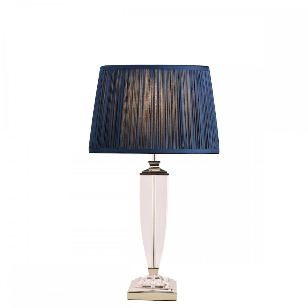 Carson Crystal Table Lamp Base In Polished Nickel Finish 47 cm LA3627557-Q