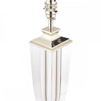 Carson Crystal Table Lamp Base In Polished Nickel Finish 47 cm LA3627557-Q