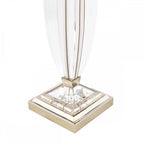 Carson Crystal Table Lamp Base In Polished Nickel Finish 47 cm LA3627557-Q