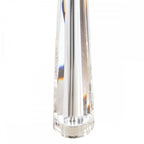 Blake Cut Glass Crystal Obelisk Table Lamp Base In Chrome 38 cm LA3452193-Q