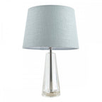 Blake Cut Glass Crystal Obelisk Table Lamp Base In Chrome 25 cm LA3534520-Q