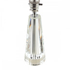 Blake Cut Glass Crystal Obelisk Table Lamp Base In Chrome 25 cm LA3534520-Q
