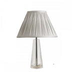 Blake Cut Glass Crystal Obelisk Table Lamp Base In Chrome 25 cm LA3534520-Q