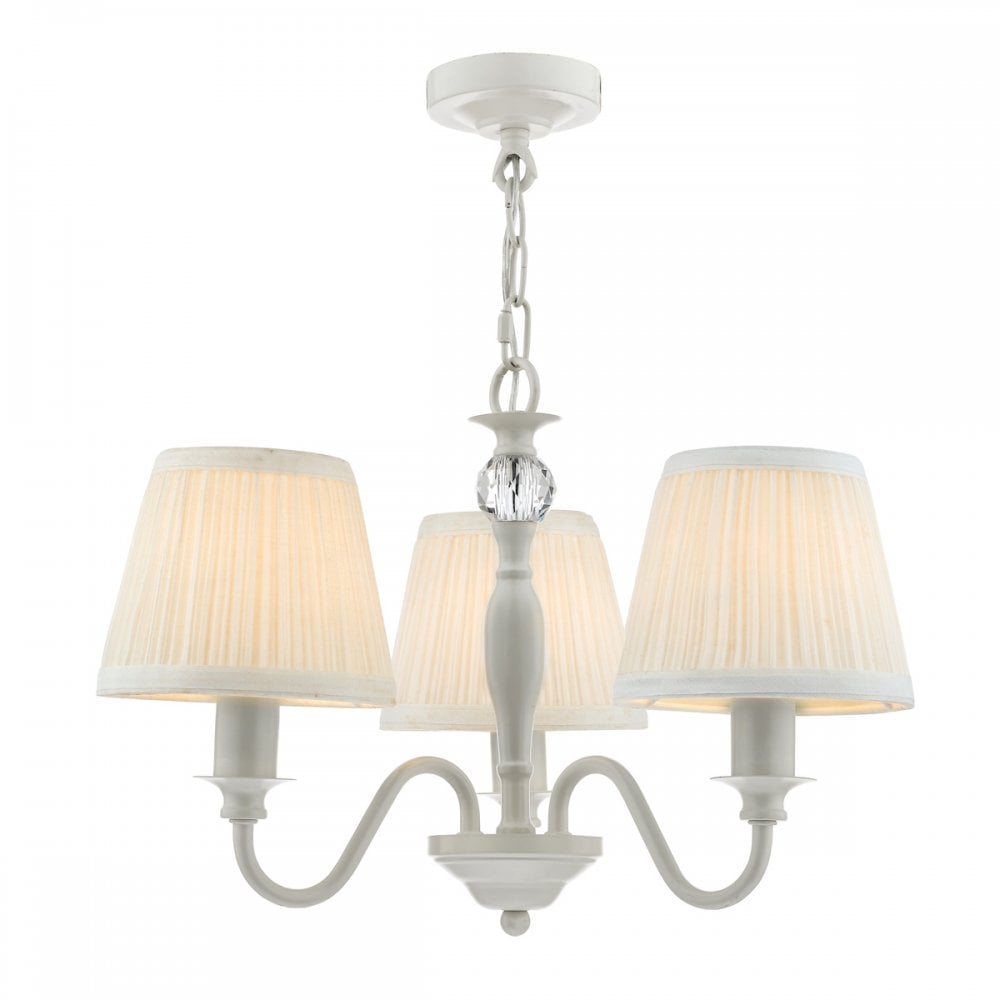 Ellis 3 Light Ceiling Pendant Light In Satin Grey With Shades LA3724941-Q