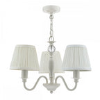 Ellis 3 Light Ceiling Pendant Light In Satin Grey With Shades LA3724941-Q