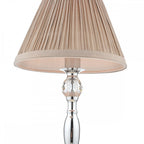 Ellis Spindle Table Lamp In Polished Chrome With Shades LA3724959-Q
