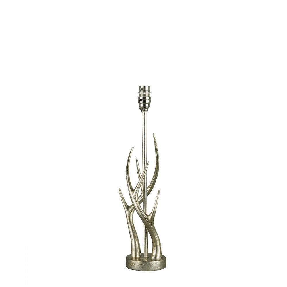 Mulroy 1 Light Antler Table Lamp Base In Cream Gold LA3677634-Q