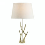 Mulroy 1 Light Antler Table Lamp Base In Cream Gold LA3677634-Q