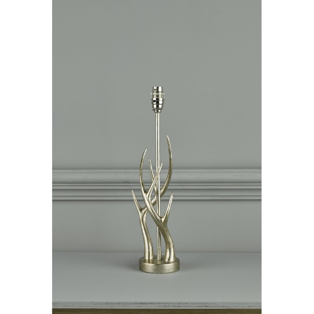 Mulroy 1 Light Antler Table Lamp Base In Cream Gold LA3677634-Q