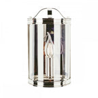 Harrington Vintage Wall Lantern In Polished Nickel Finish LA3732114-Q