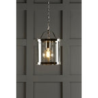 Harrington Vintage 1 Light Ceiling Lantern In Polished Nickel Finish LA3742247-Q