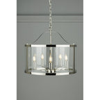 Harrington Vintage 5 Light Ceiling Lantern In Polished Nickel Finish LA3732127-Q