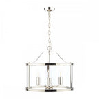 Harrington Polished Nickel 3 Light Lantern Ceiling Light LA3713744-Q