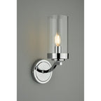Joseph Vintage 1 Light Wall Light In Polished Chrome Finish LA3732598-Q
