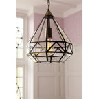 Zaria Vintage 1 Light Ceiling Lantern In Antique Brass Finish LA3650506-Q