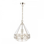 Zaria Vintage 1 Light Ceiling Lantern In Polished Nickel Finish LA3756169-Q