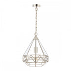 Zaria Vintage 1 Light Ceiling Lantern In Polished Nickel Finish LA3756169-Q