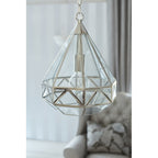 Zaria Vintage 1 Light Ceiling Lantern In Polished Nickel Finish LA3756169-Q