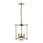 Selbourne Vintage 3 Light Ceiling Lantern In Antique Brass Finish LA3675409-Q