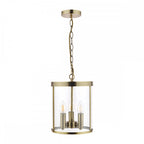 Selbourne Vintage 3 Light Ceiling Lantern In Antique Brass Finish LA3675409-Q