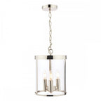 Selbourne Vintage 3 Light Ceiling Lantern In Polished Nickel Finish LA3650354-Q