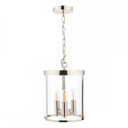Selbourne Vintage 3 Light Ceiling Lantern In Polished Nickel Finish LA3650354-Q