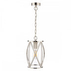 Beckworth Vintage 1 Light Ceiling Lantern In Polished Nickel Finish LA3707566-Q