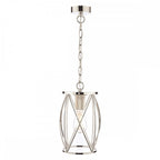 Beckworth Vintage 1 Light Ceiling Lantern In Polished Nickel Finish LA3707566-Q