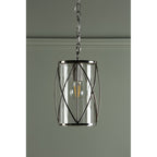 Beckworth Vintage 1 Light Ceiling Lantern In Polished Nickel Finish LA3707566-Q