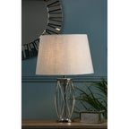 Beckworth Vintage 1 Light Small Table Lamp Base Only In Polished Nickel Finish LA3725834-Q