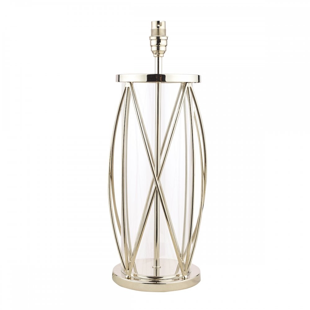 Beckworth Vintage 1 Light Large Table Lamp Base Only In Polished Nickel LA3688858-Q