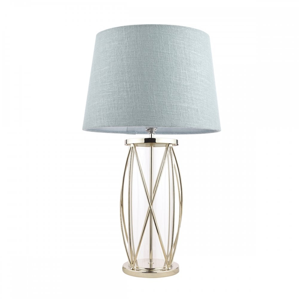 Beckworth Vintage 1 Light Large Table Lamp Base Only In Polished Nickel LA3688858-Q