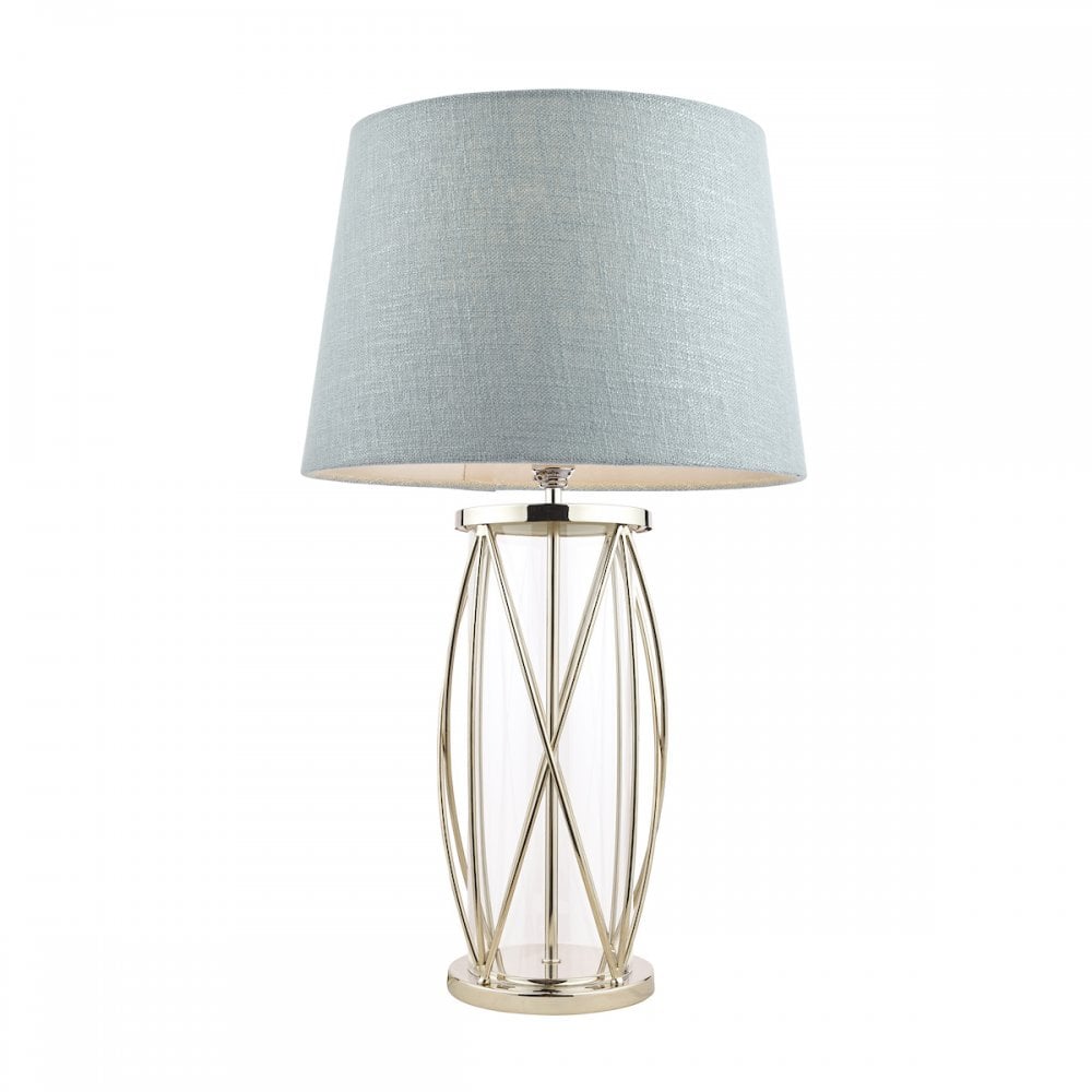 Beckworth Vintage 1 Light Large Table Lamp Base Only In Polished Nickel LA3688858-Q
