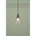 Isaac Vintage 1 Light Ceiling Pendant Light In Industrial Nickel Finish LA3742245-Q