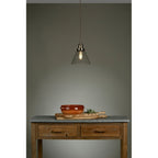 Isaac Vintage 1 Light Ceiling Pendant Light In Antique Brass Finish LA3727730-Q
