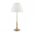 Elliot Classic Table Lamp In Antique Brass With White Shade LA3406958-Q