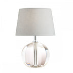 Lydia Small Faceted Crystal Glass Globe Table Lamp Base LA3586307-Q