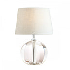 Lydia Small Faceted Crystal Glass Globe Table Lamp Base LA3586307-Q