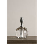 Lydia Small Faceted Crystal Glass Globe Table Lamp Base LA3586307-Q