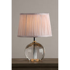 Lydia Small Faceted Crystal Glass Globe Table Lamp Base LA3586307-Q