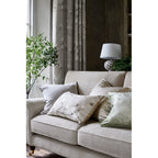 Artichoke Ceramic Table Lamp With Ivory Linen Shade LA3734605-Q