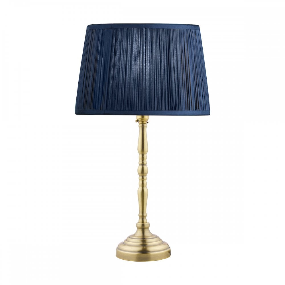 Corey Classic Candlestick Table Lamp Base In Antique Brass LA3569671-Q