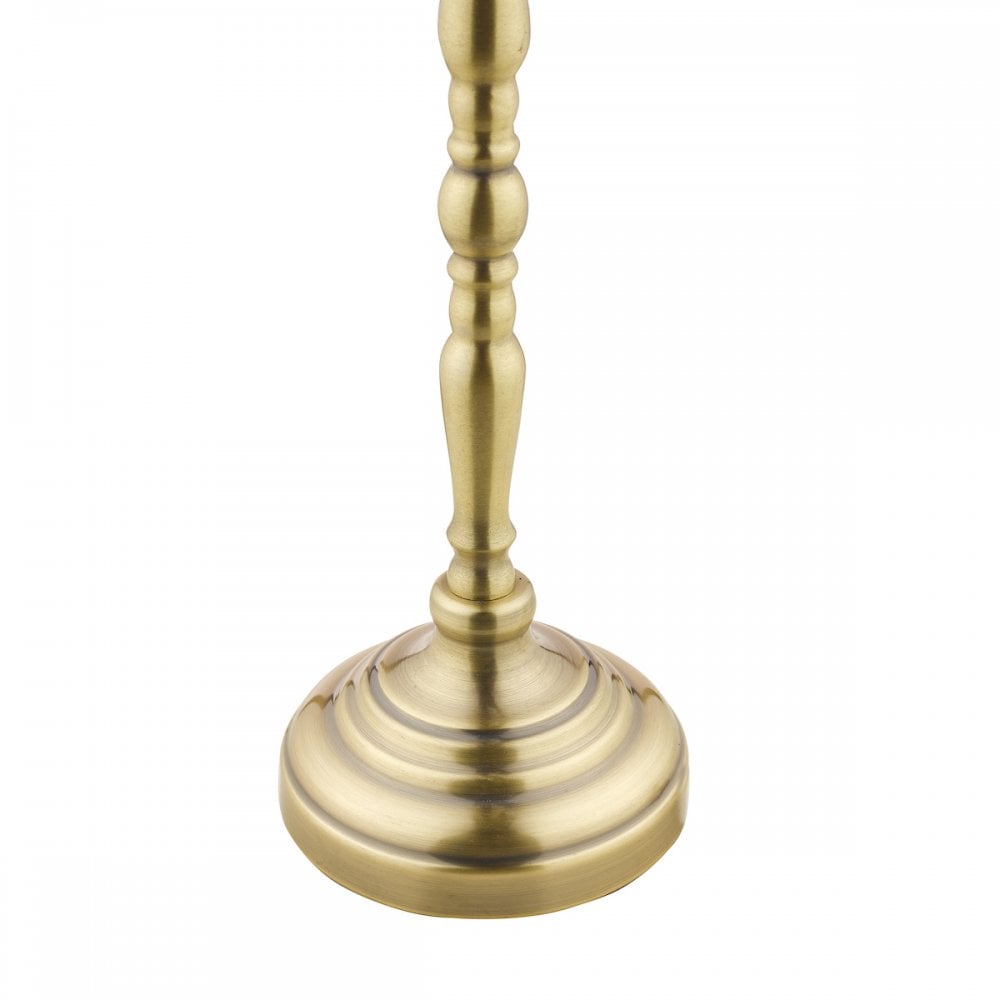Corey Classic Candlestick Table Lamp Base In Antique Brass LA3569671-Q