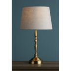 Corey Classic Candlestick Table Lamp Base In Antique Brass LA3569671-Q