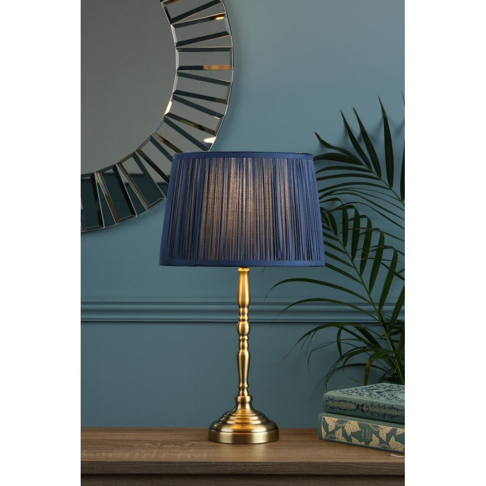 Corey Classic Candlestick Table Lamp Base In Antique Brass LA3569671-Q